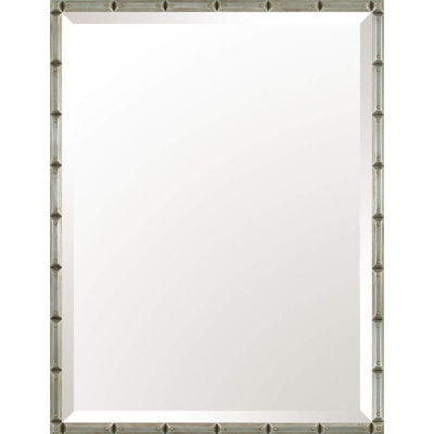 Wood Flat Wall Mirror