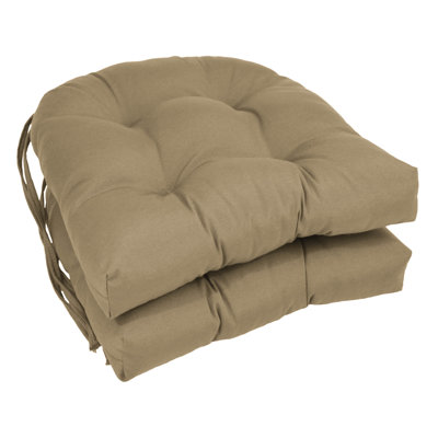 Coussin de chaise de salle à manger d'intérieur de 16 po