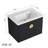 Nargis 23.8 " W Free Standing Wall Mounted 1 Single Vanity Bathroom Vanity With Ceramic Top