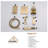 Doux Wall Mounted Waterfall Tub Spout with Diverter and Handheld Shower Head-63308448