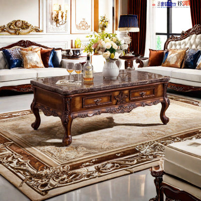 Marble Top Single Coffee Table