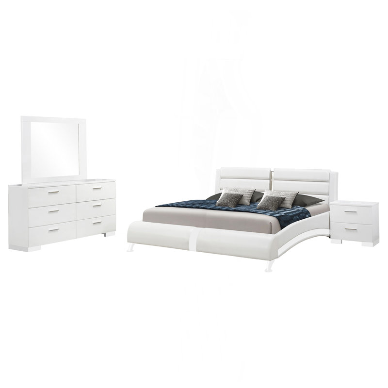 Ensemble de chambre avec très grand lit 4 pièces Fillmore