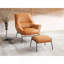 Fauteuil d'appoint et repose-pieds Top Leather-1476990257