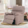 Power Recliner Chair Swivel Glider, Nursery Glider Recliner, Chenille Rocking Recliner Chair For Living Room