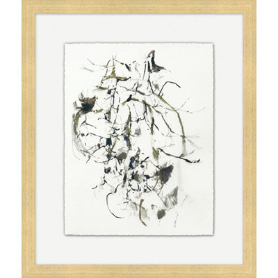 Thom Filicia " Hint of Nature 1 " Watercolor Painting