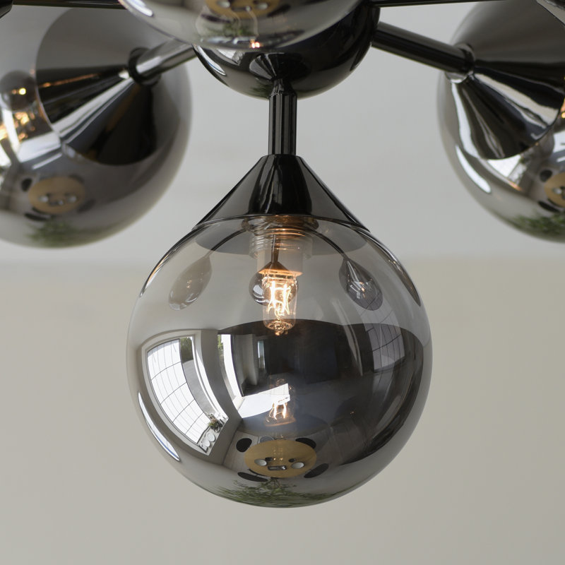 Jaxon Glass Semi Flush Mount