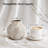 5.3" Distressed Textured Ceramic Table Vase