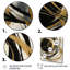 Art noir et or noir du Chaos V - Peinture abstraite, art mural-88539256-88539257-119355674