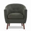 Chaise d'appoint rembourrée en tissu-438042732