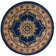 Northington 1191 Traditional Oriental Navy Area Rug