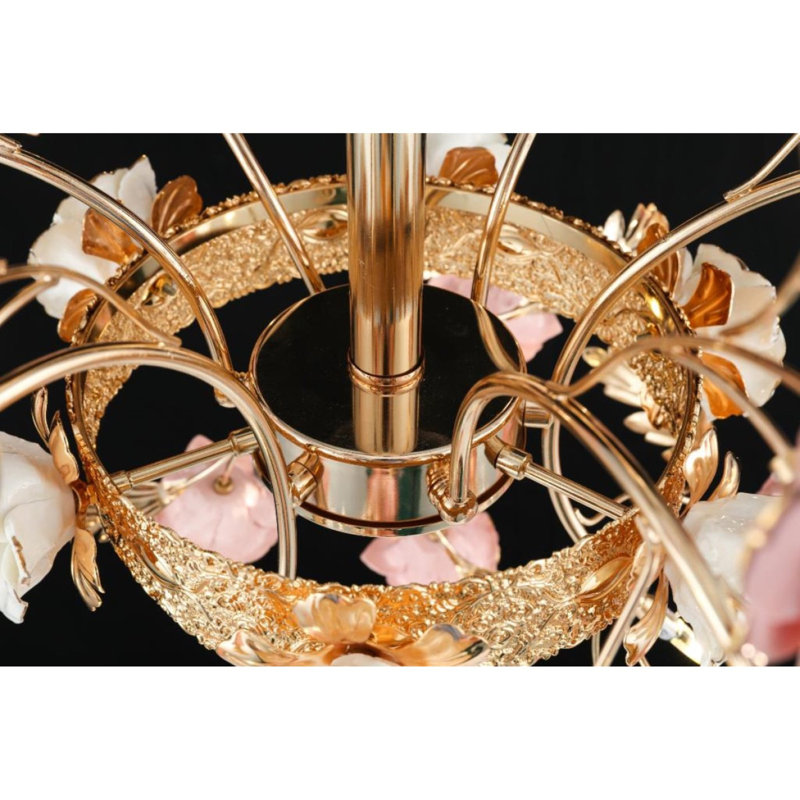 Lustre Spoutnik Drino Ramirez Starburst, Bronze antique, Verre texturé, 66 po de diamètre x 40 po de hauteur