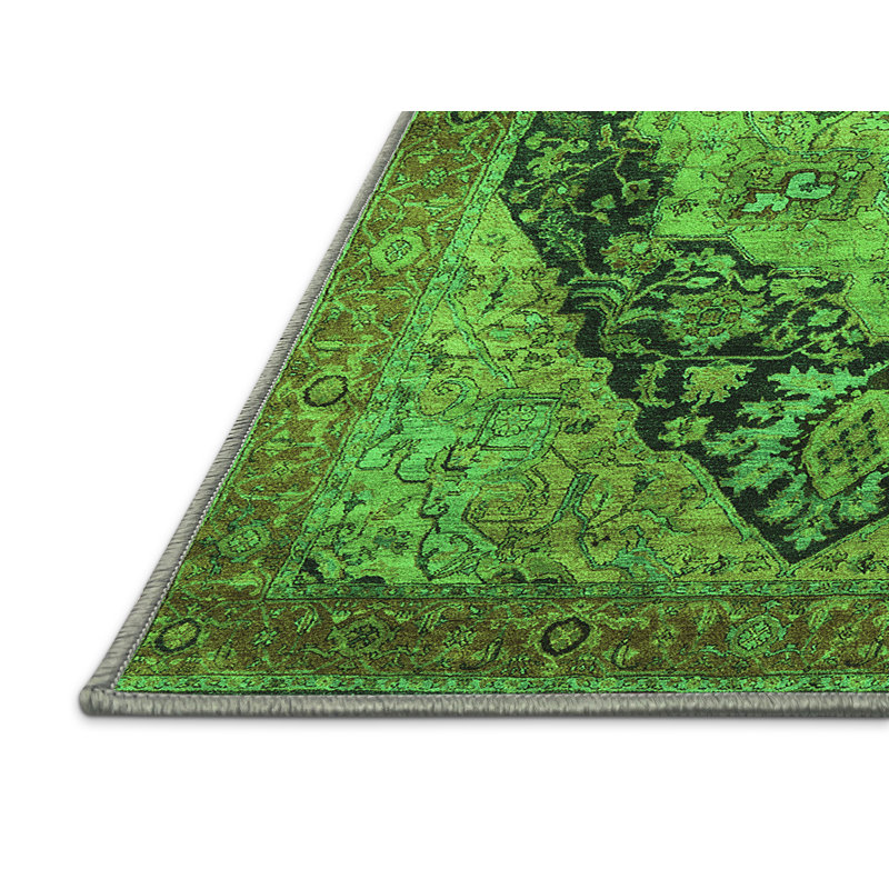 Washable Oriental Indoor Rug, Rectangle 8' x 10'