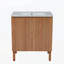 Meuble-lavabo en bois naturel de 30 po
