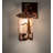 Rustic Lodge Armed Sconce