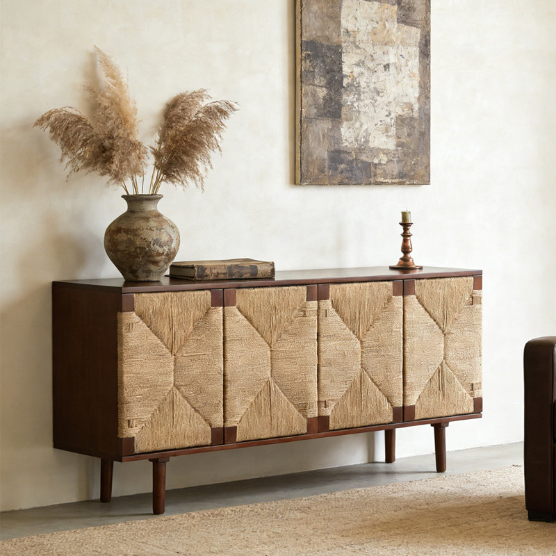 Buffet de style rétro moderne, Brun