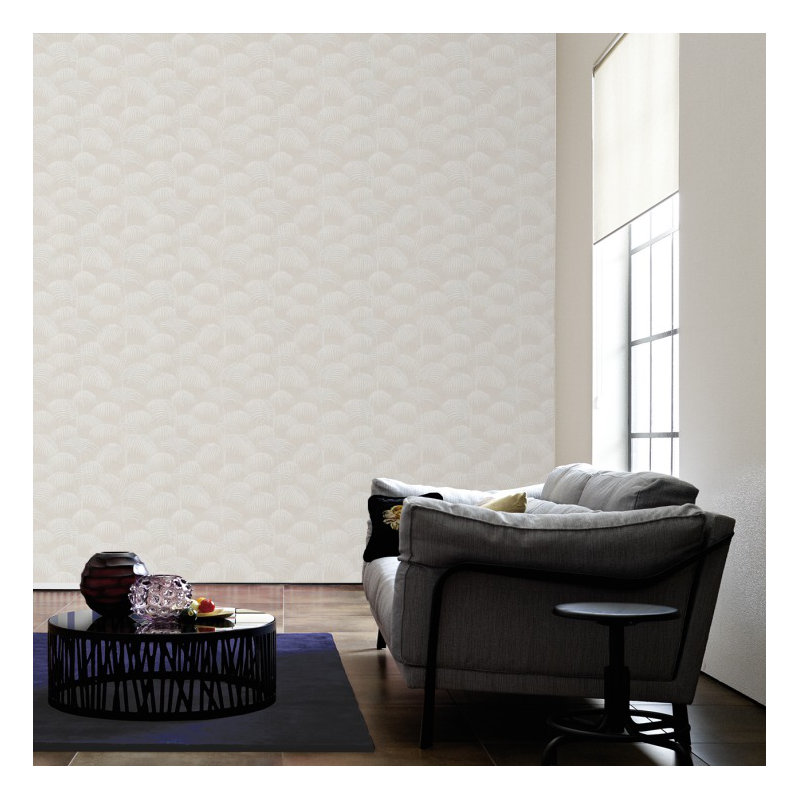 Woods 10.05m x 53cm Wallpaper, Off-white
