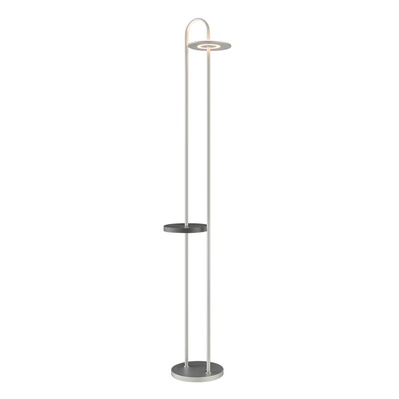 Wonda Floor Lamp, Silver