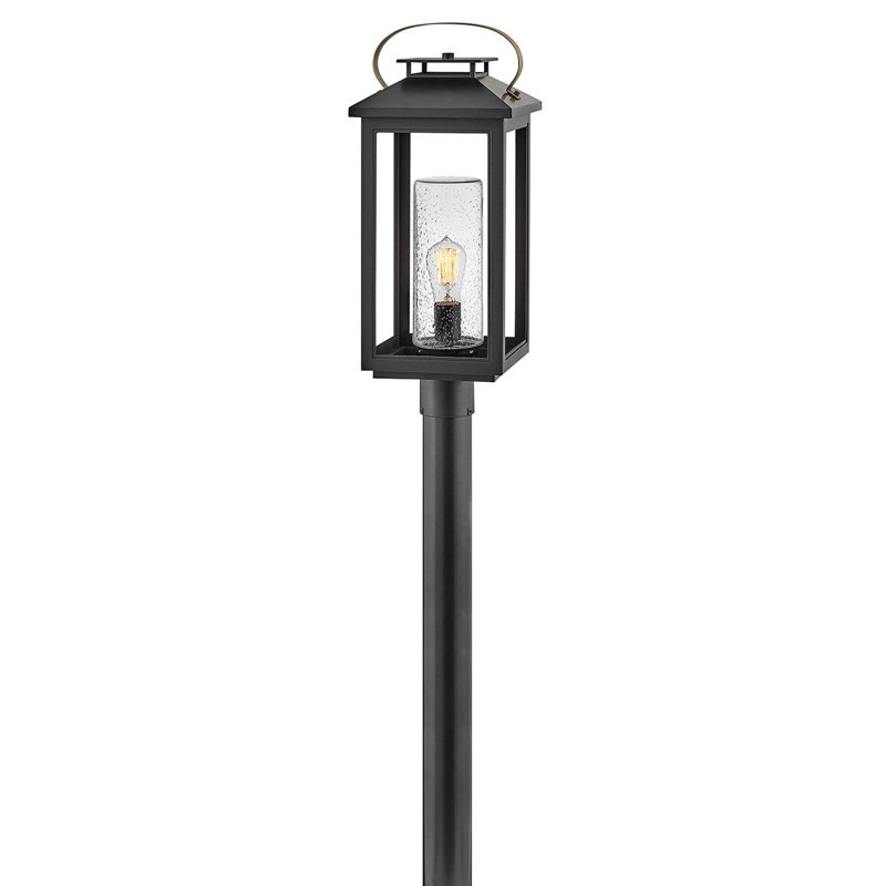 Atwater 1 -Light 23" H Hardwired Lantern Head, Black