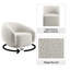 Fauteuil Isabel Boucle beige avec pivot-1645069175