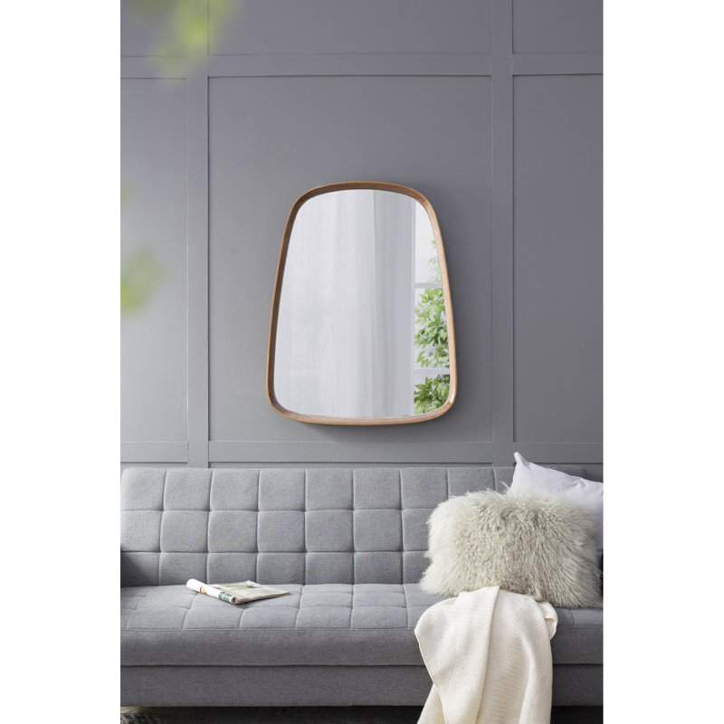 Miroir mural 27 po x 37 po Irrgeular