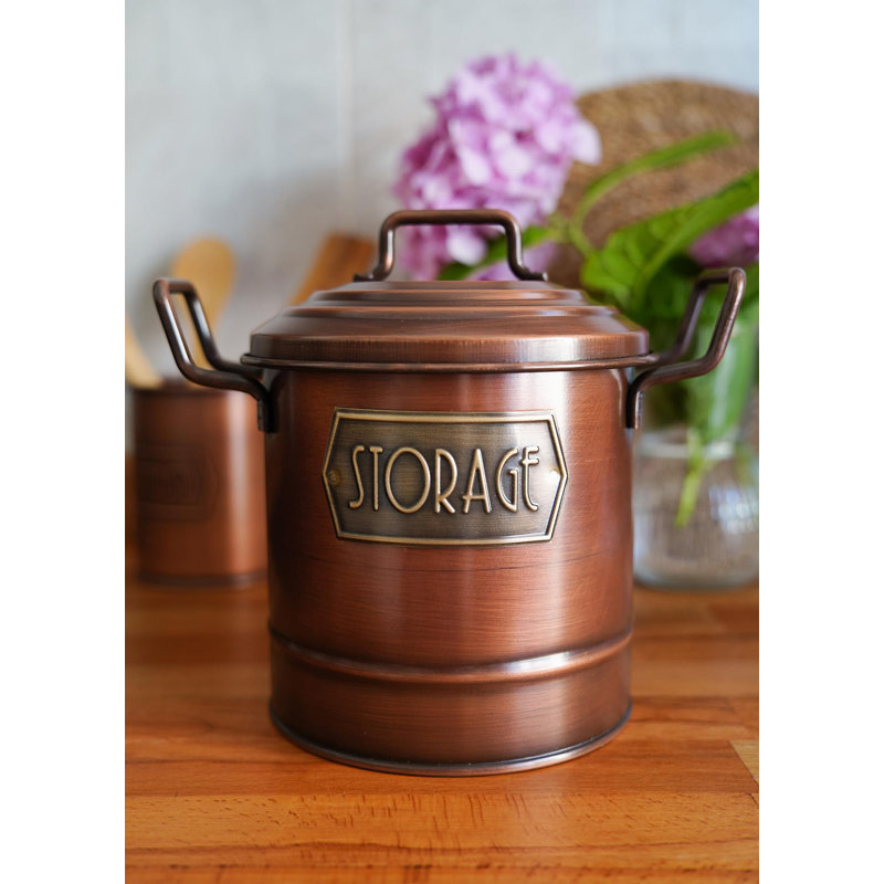Firat Food Storage Container, Copper
