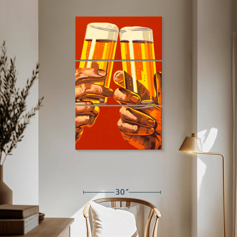 Bière Yarlin, H 65 po x l 42 po