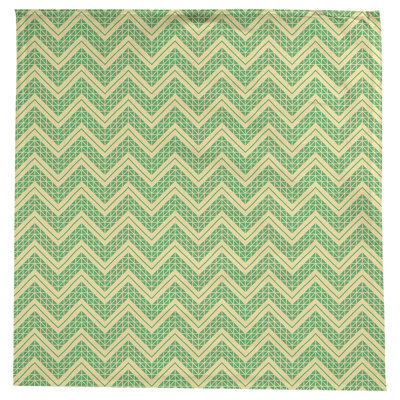 Stephenie Classic Hand Drawn Chevrons Tablecloth