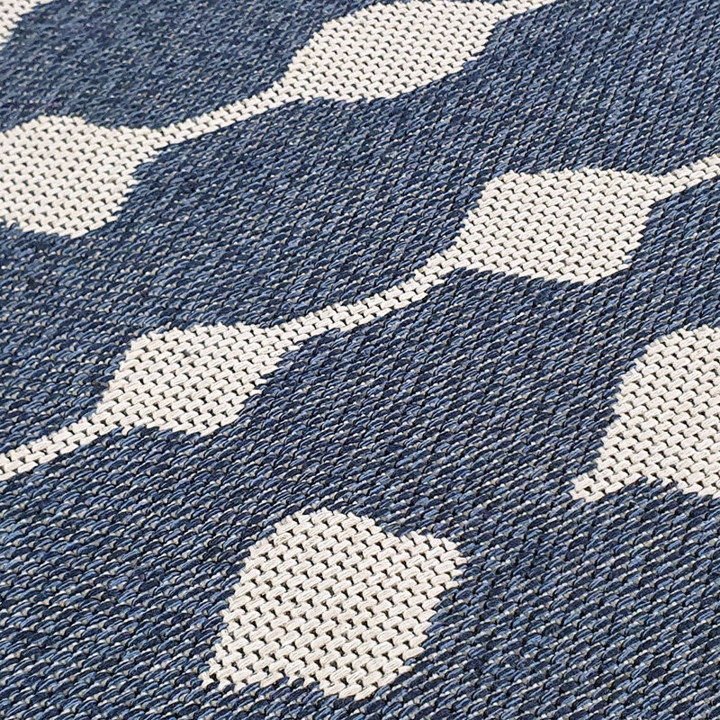 Crouse Moroccan Cotton Area Rug, Rectangle 60 x 90cm