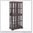 LED Curio Display Cabinet Antique Display Cabinet with Glass Doors Adjustable Shelves-1830811302