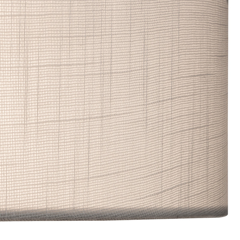 Linen Flush Mount, Cream