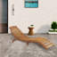 Liev Outdoor Acacia Wood Chaise Lounge-320582885