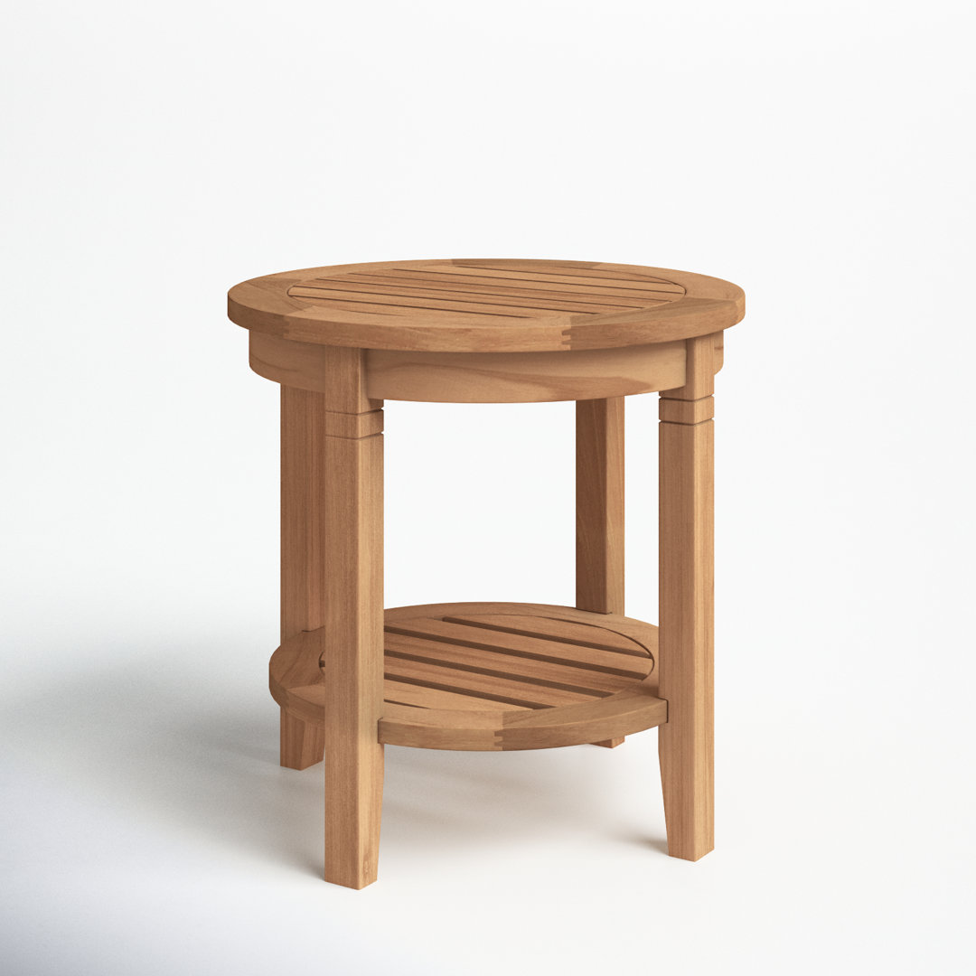 Colden Teak Side Table Birch Lane™ 