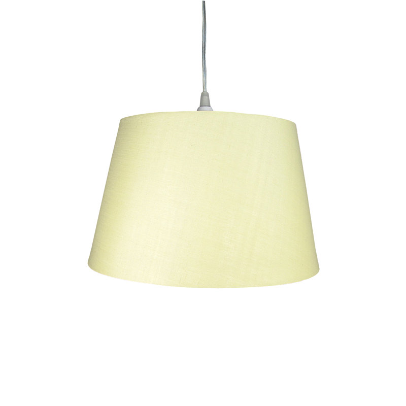 Cotton Empire Lamp Shade ( Clip On ), Cream, H16 x W25 x D25cm