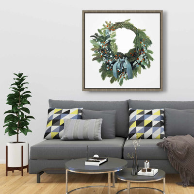Décoration de Noël encadrée de Noël
