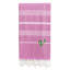 Serviette de plage 100% coton Pestemal Lucky-29965818-29965847