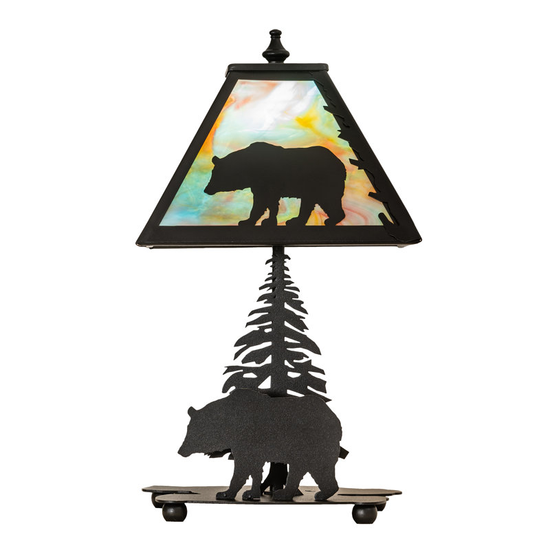 Rustic Lodge Table Lamp