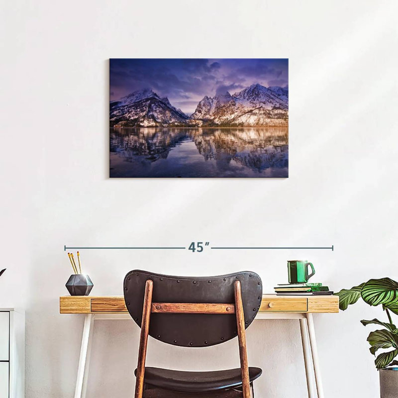 Alvord Grand Teton, aube mauve