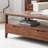 Rectangular solid wood coffee table-629858554