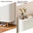 24 Pair Shoe Storage Cabinet, 31.5 Inch 6-Tier Shoe Cabinet with Adjustable Shelves & Sliding Doors, Mid-Century Modern Freestanding Shoe Storage Organizer for Entryway, Hallway, Living Room-101295440