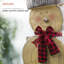 Statue de bonhomme de neige en bois-68635290