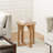 Ealyn Round Top Solid Wood End Table-912374794