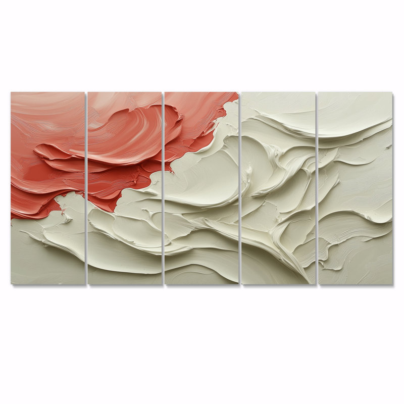 Chaos Harmony Of Drip Ink, peinture II, H 28 po x l 60 po, 5