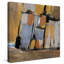 «Golden Squares III», reproduction de peinture à l'aquarelle-31476562-31936862