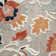 Floral Filigree Hi-Low Multicolored Power Loomed Indoor/Outdoor Rug