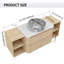 Meuble-lavabo mural simple 54 po avec lavabo en céramique-631913526-631913532