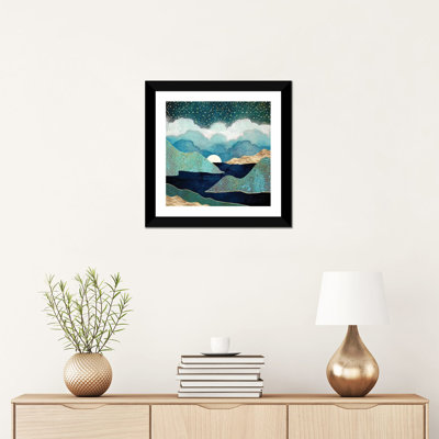Ocean Clouds - impression d'art graphique