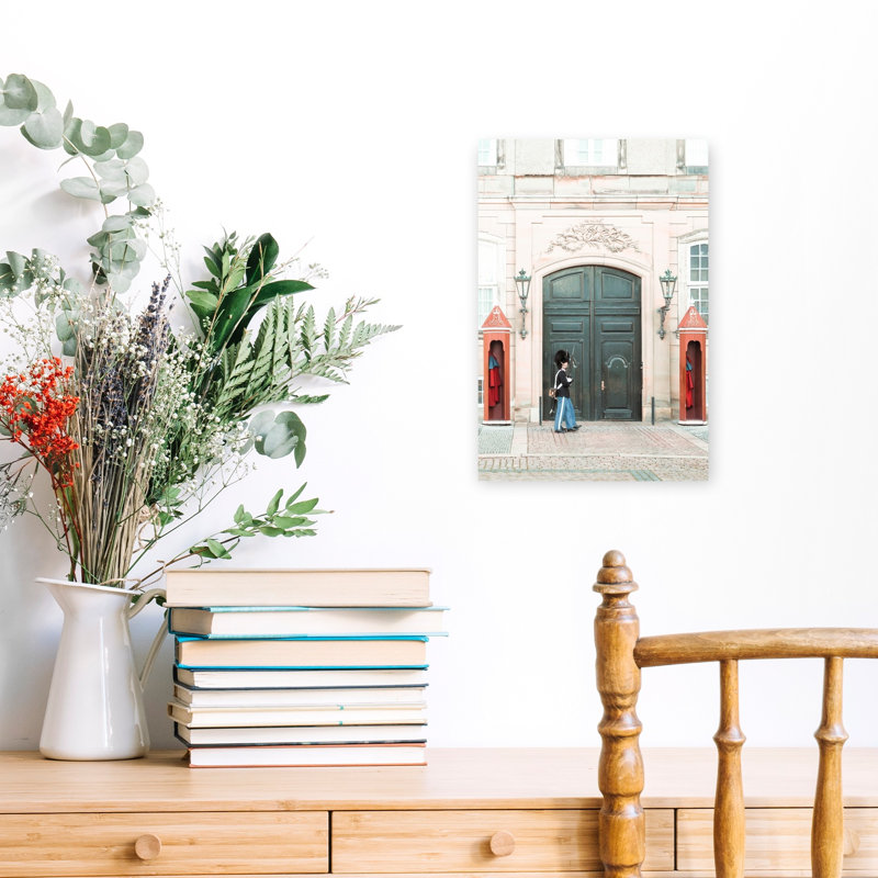 Danish Royal Guard Elegant Traditional Contemporary Architecture Wall Art Print, 45.72cm H x 30.48cm W
