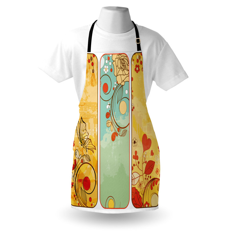 No Pattern Bib Apron