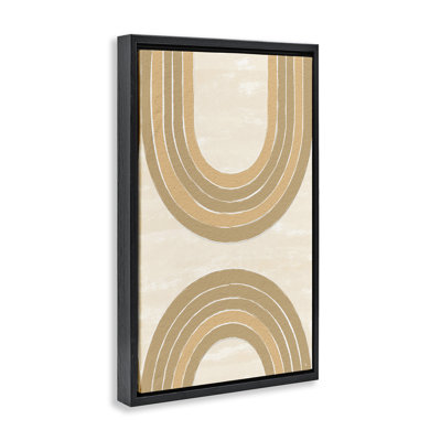 Toile neutre avec arches arc-en-ciel par Martina Pavlova