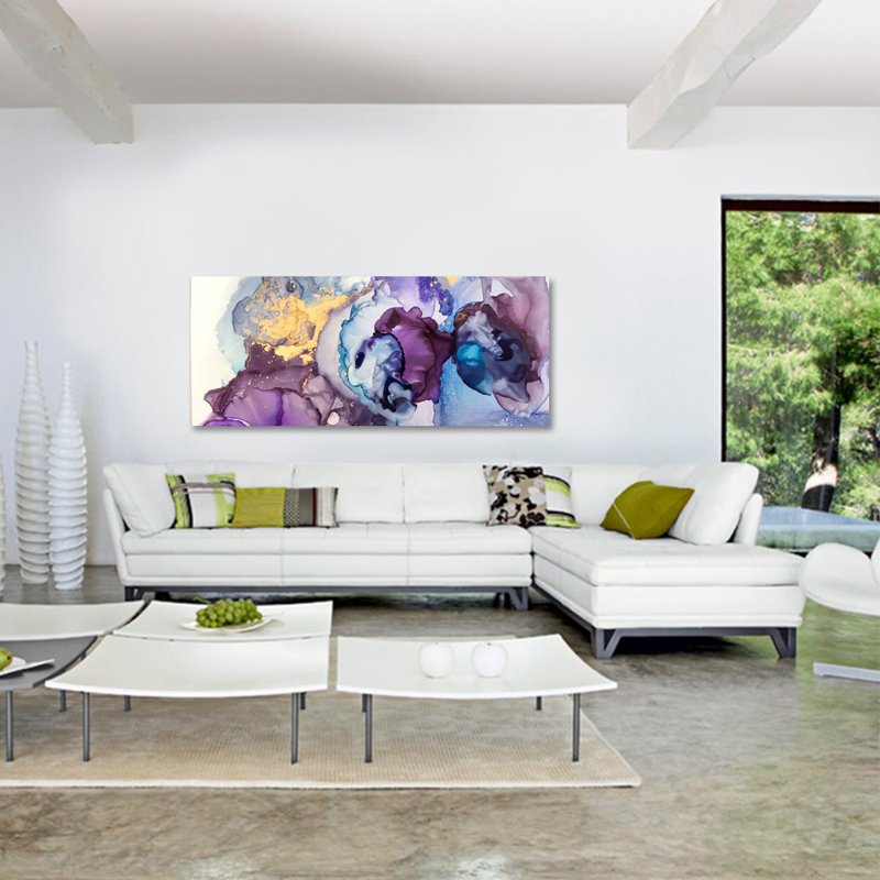 Zeste - impression panoramique sans cadre, Acrylique
